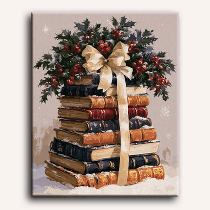 Holly & Hardcovers | Paint by Number