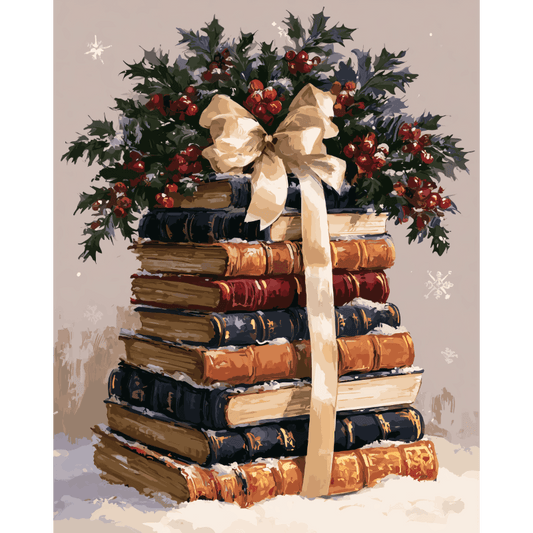 Holly & Hardcovers | Paint by Number - Paint by numbers