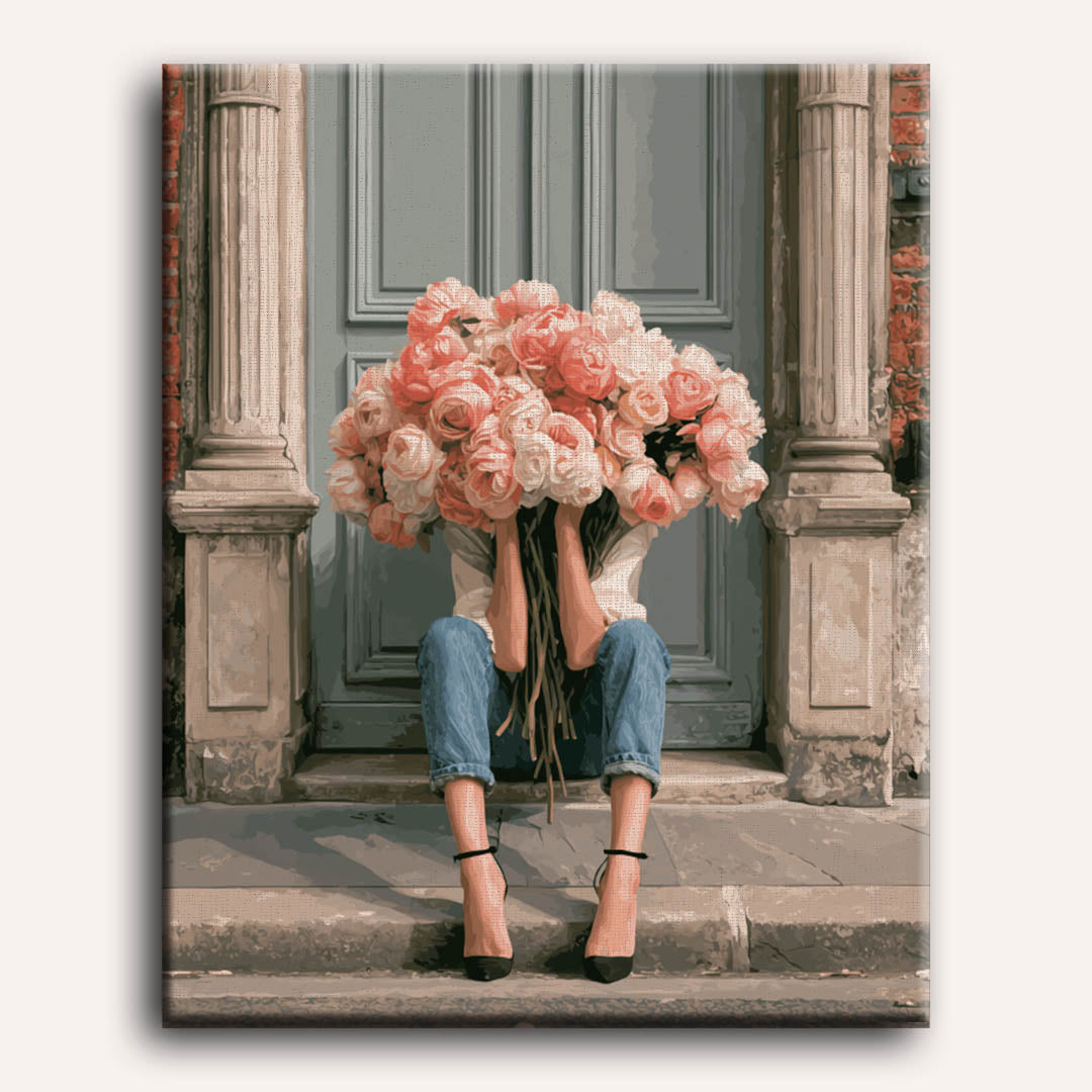 Behind the Bouquet | Paint by Number