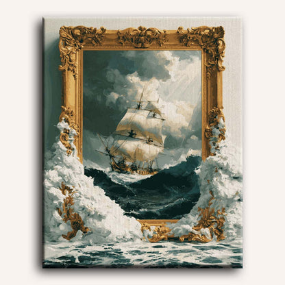 Voyage doré | Peinture à numéros