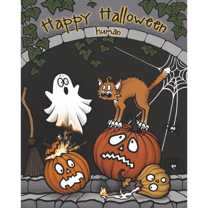 Happy Halloween - By Sarah Richter | Paint by Number - Paint by numbers