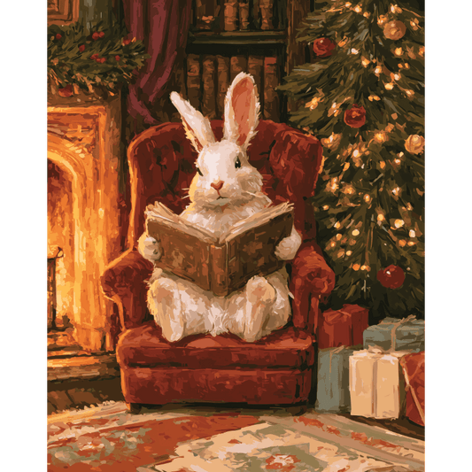 Fireside Fable | Paint by Number - Paint by numbers