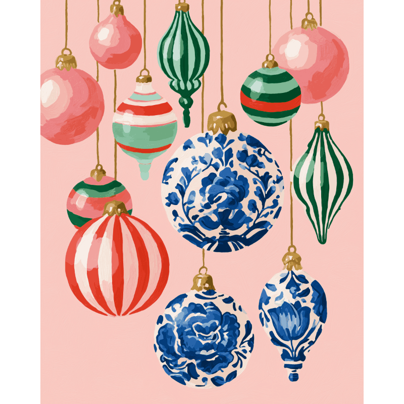 Ornament Garden | Paint by Number - Paint by numbers