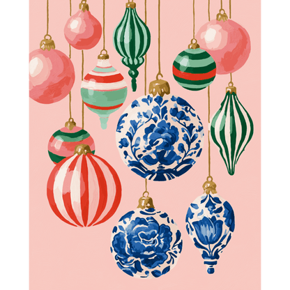 Ornament Garden | Paint by Number - Paint by numbers