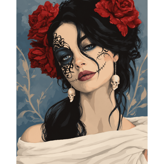 Sugar Skull Beauty | Paint by Number