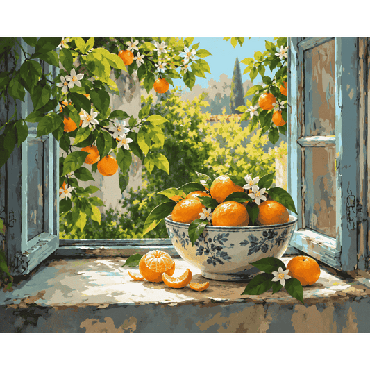 Citrus Morning | Paint by Number