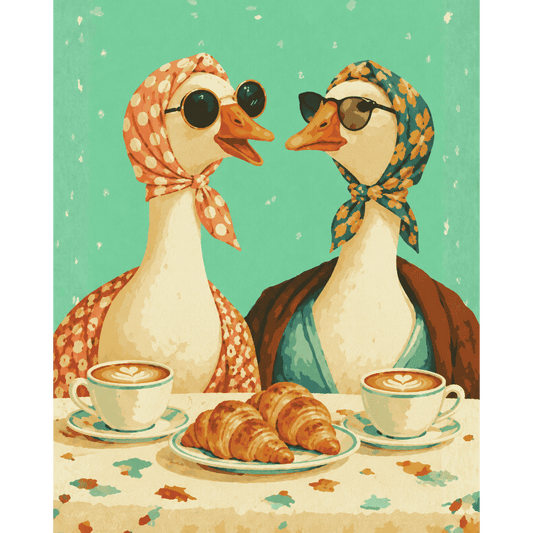 The Gossip Brunch | Paint by Number