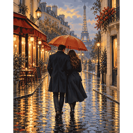 Under One Umbrella | Paint by Number