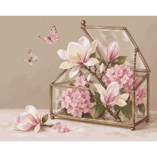 The Butterfly Conservatory | Paint by Number