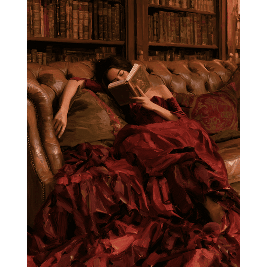 Asleep Among the Classics | Paint by Number