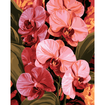Orchid Blush | Paint by Number
