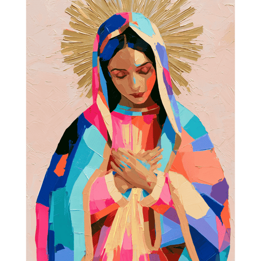 Radiant Madonna | Paint by Number