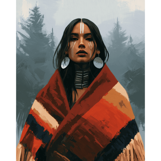 Face of the Forest | Paint by Number