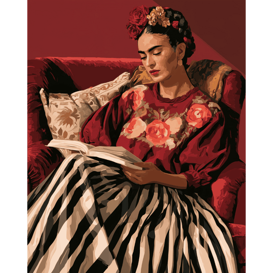 An Afternoon with Frida | Paint by Number