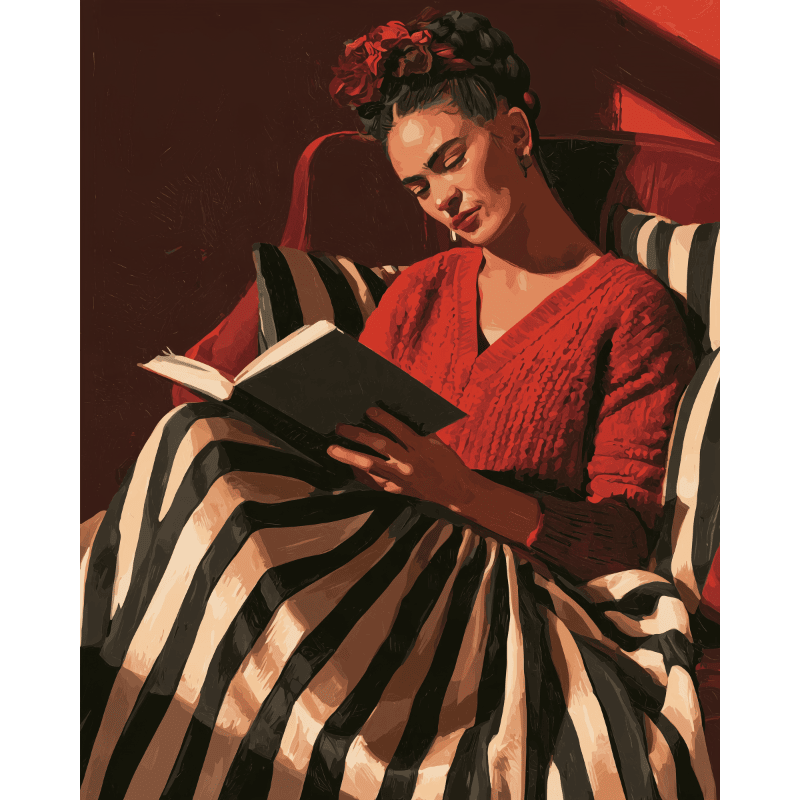 Frida's Evening Chapter | Paint by Number
