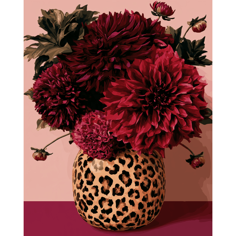Petals and Prints | Paint by Number