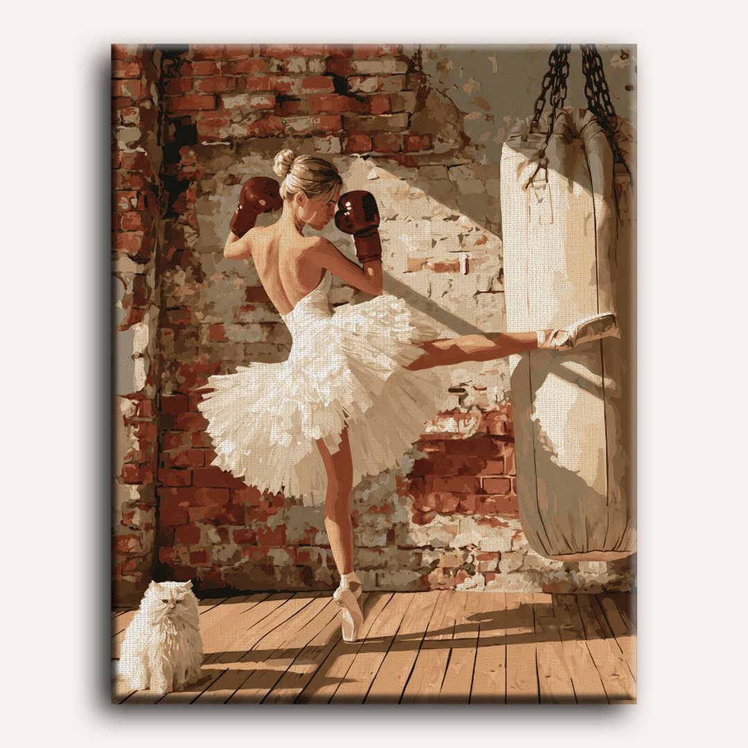 Ballerina's Knockout | Paint by Number