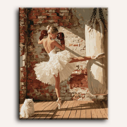 Ballerina's Knockout | Paint by Number