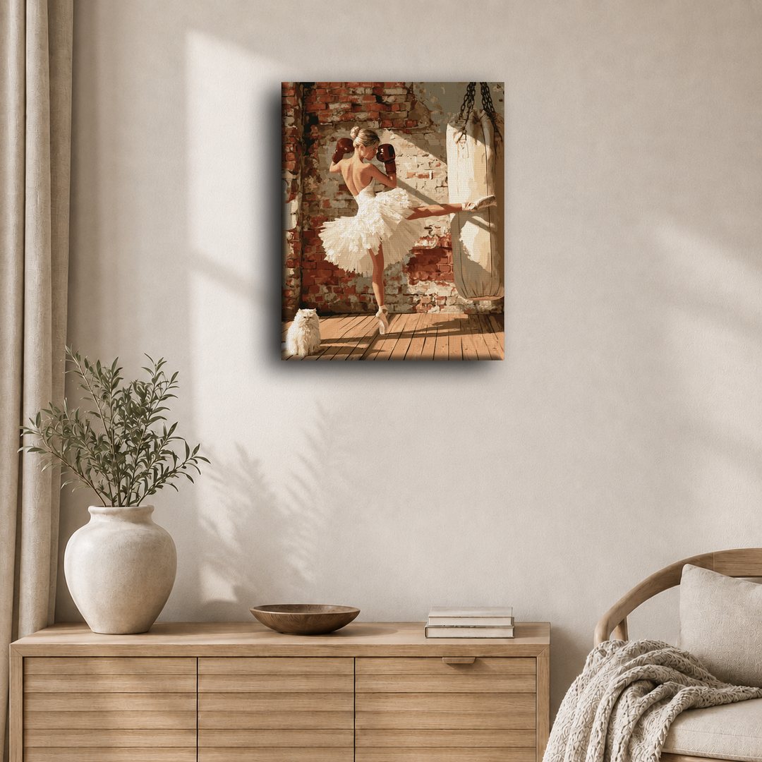 Ballerina's Knockout | Paint by Number