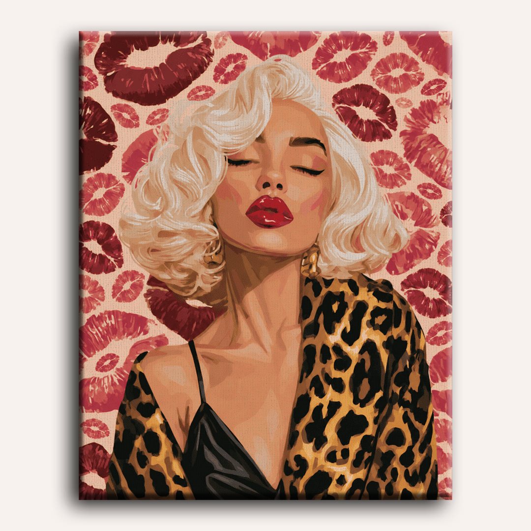 Leopard Kisses | Paint by Number