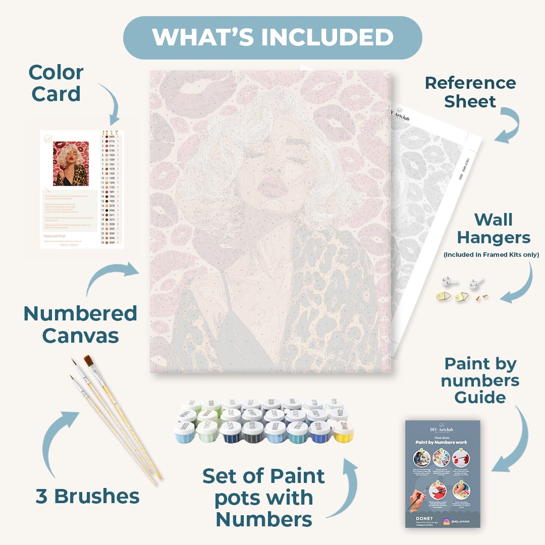 Leopard Kisses | Paint by Number