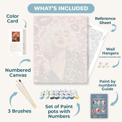 Leopard Kisses | Paint by Number