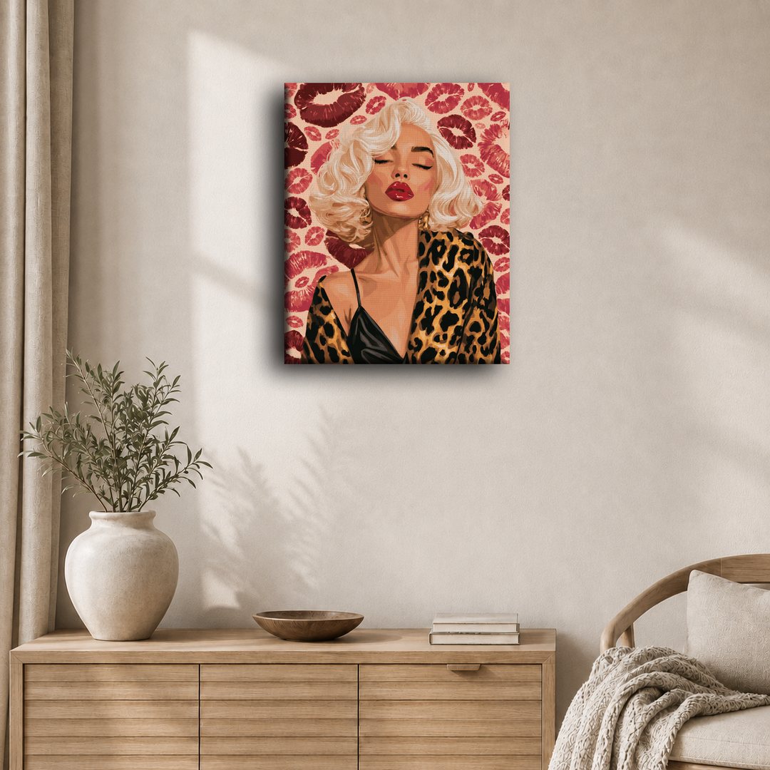 Leopard Kisses | Paint by Number