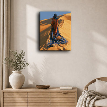 El manto del caminante de las dunas | Pintar por números