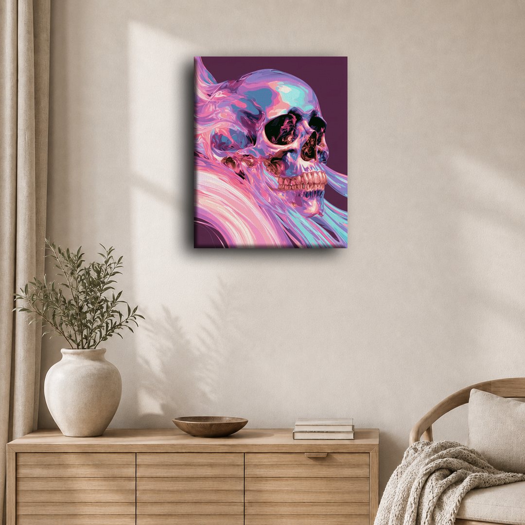 Opaline Skull | Paint by Number