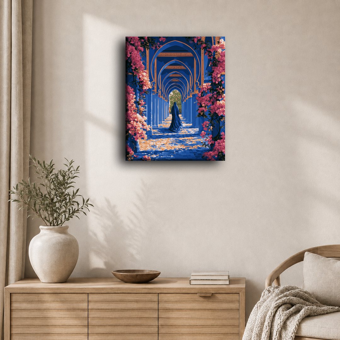 Bougainvillea Riad Walk | Paint by Number