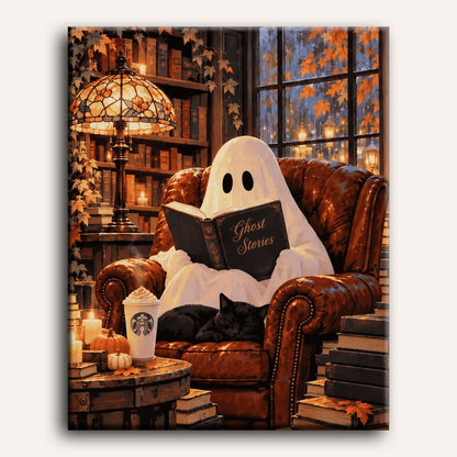 La hora del cuento del fantasma | Pintar por números