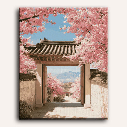 Gateway in Bloom | Paint by Number