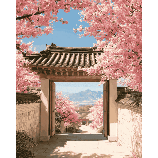 Portale in Fiore | Dipingi con i numeri