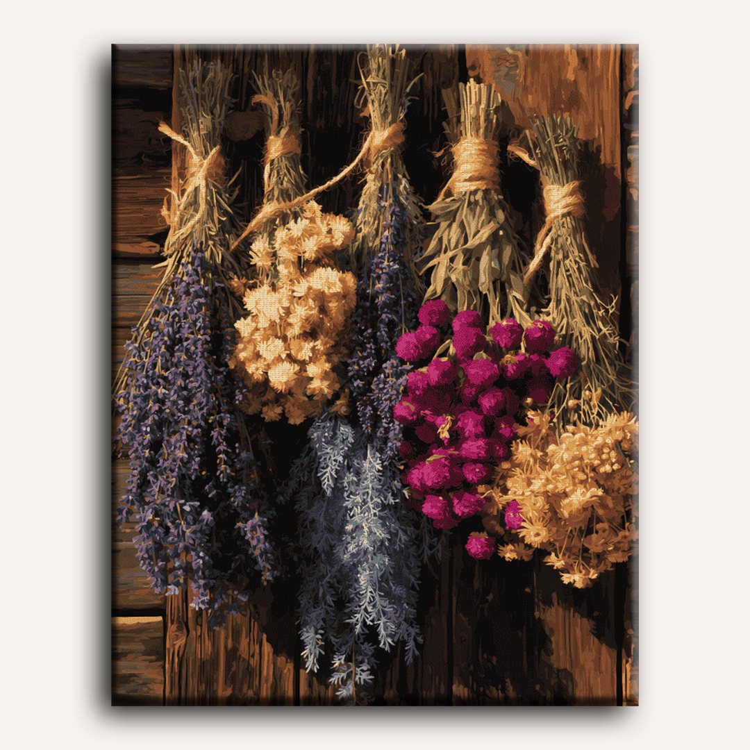 Mazzi di Fiori Secchi | Dipingi con i numeri