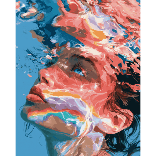 Profil dans les bas-fonds | Peinture à numéros