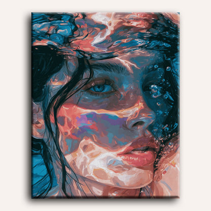 Burbujas y luz de prisma | Pintar por números