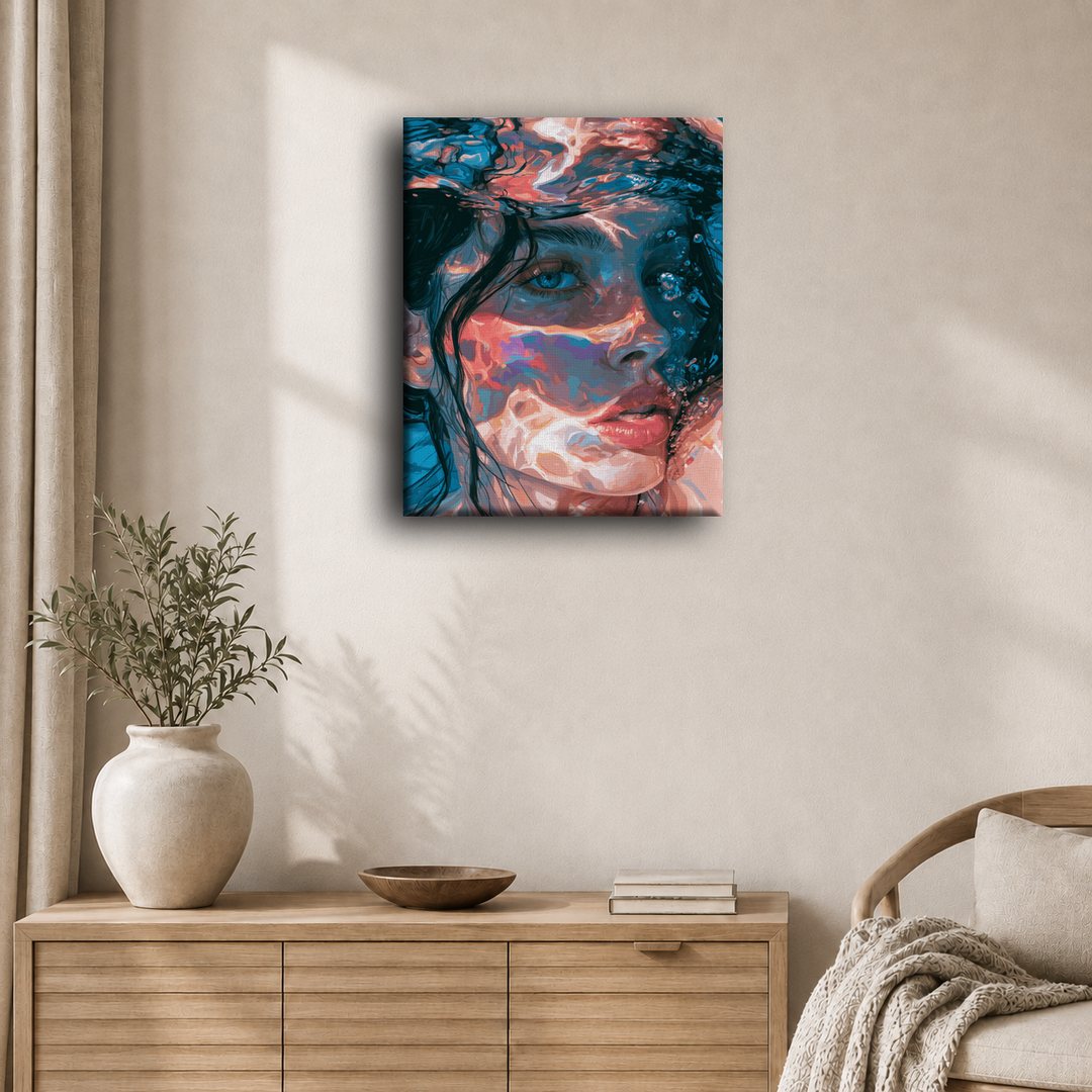 Burbujas y luz de prisma | Pintar por números