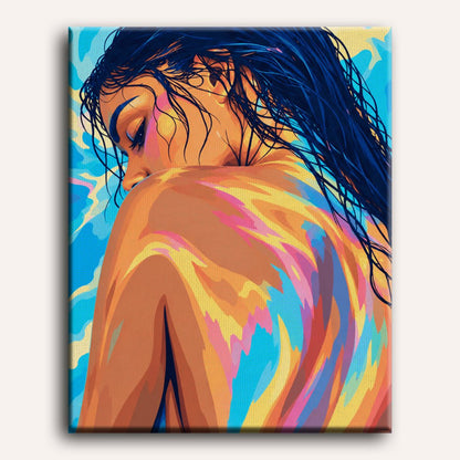 Windswept in Color | Paint by Number