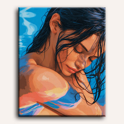 Un regard par-dessus la couleur | Peinture à numéros