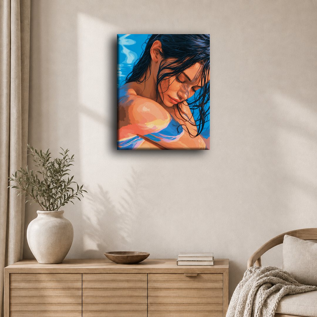 Un regard par-dessus la couleur | Peinture à numéros