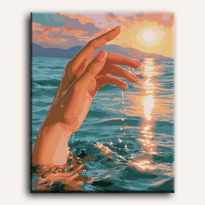 Alcance en la hora dorada | Pintar por números