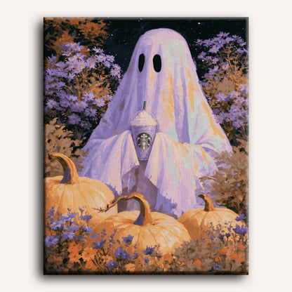 Il Dolce Ghiacciato del Fantasma | Dipingi con i numeri