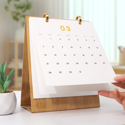 2027 Paint by Numbers Desk Calendar | Flower Market Edition