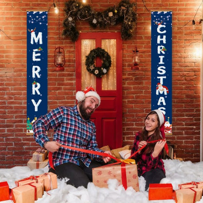 Paint-by-Number Door Panels – Merry Christmas Set