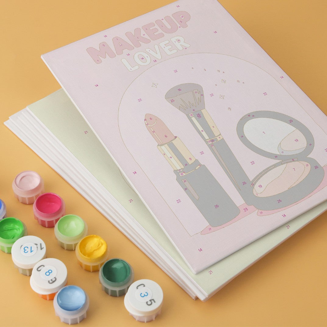 6 Wooden Board Mini Paintings – Glam Girl Essentials