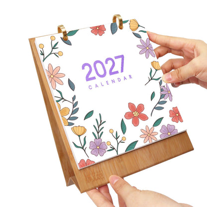 2027 Paint by Numbers Desk Calendar | Flowers Edition