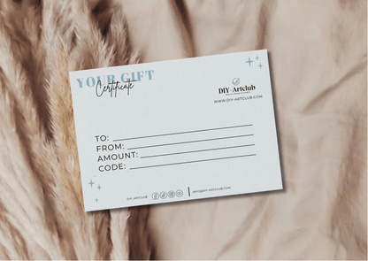 Gift Voucher | Paint by Numbers