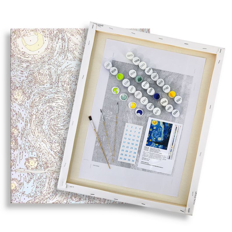 Paint by numbers - What's in your package - Image 3