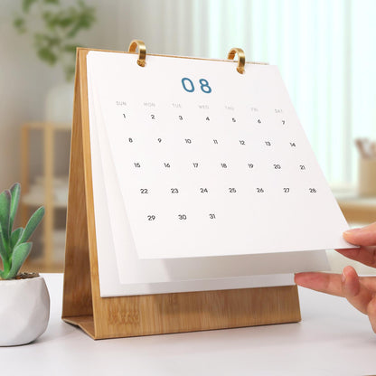 2027 Paint by Numbers Desk Calendar | Vintage Travel Edition