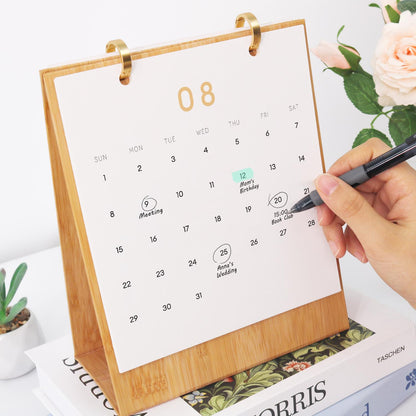 2027 Paint by Numbers Desk Calendar | Flower Market Edition